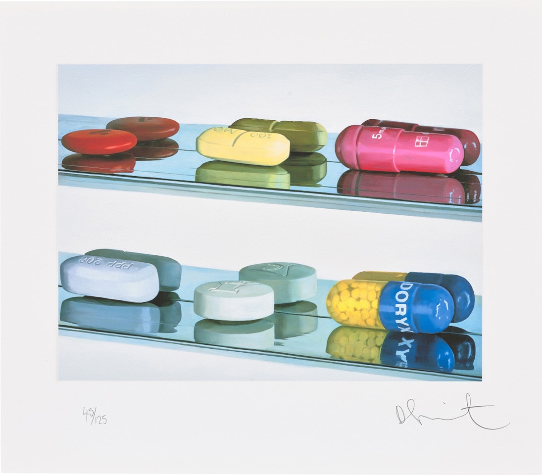 Six Pills by Damien Hirst