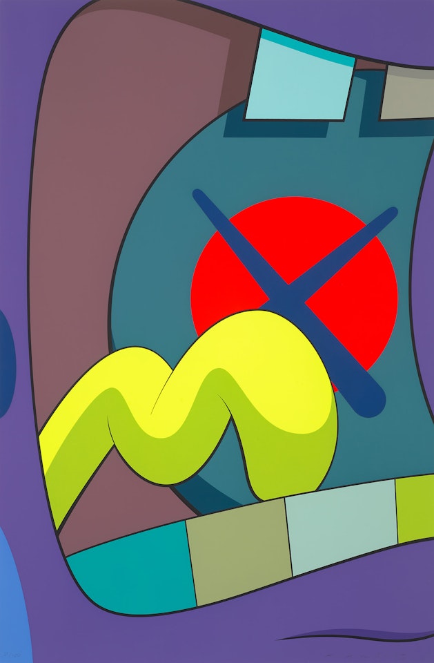 UNTITLED, from UPS AND DOWNS by Kaws