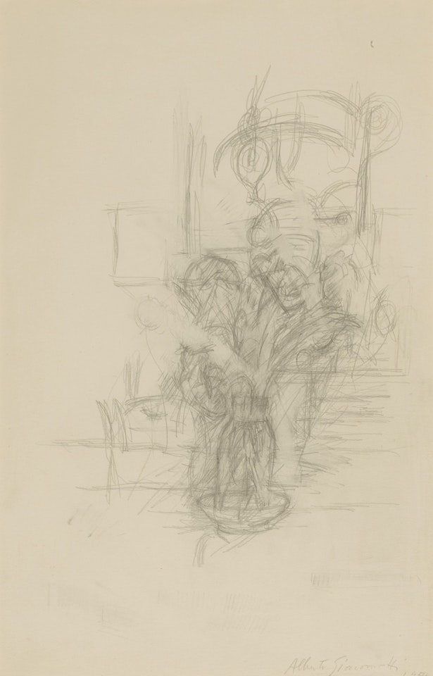 Fleurs, Stampa by Alberto Giacometti