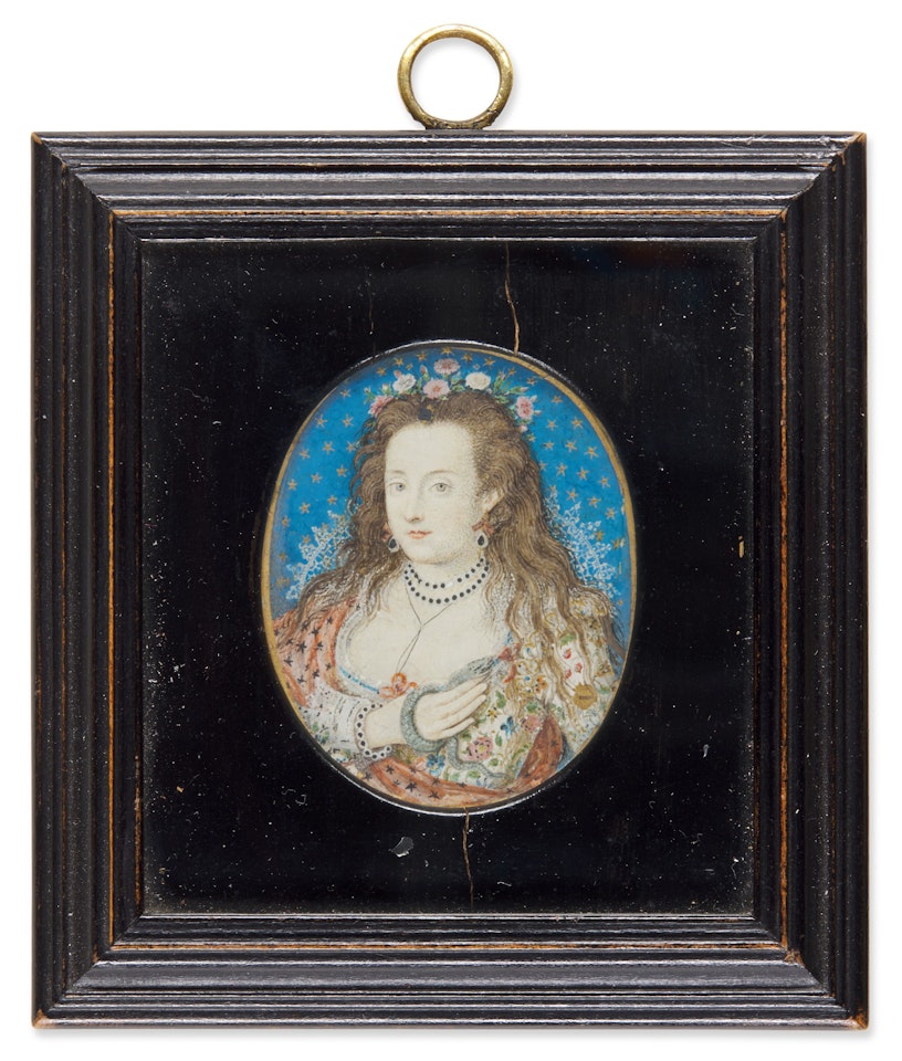 Portrait of a lady in the guise of Cleopatra by English School