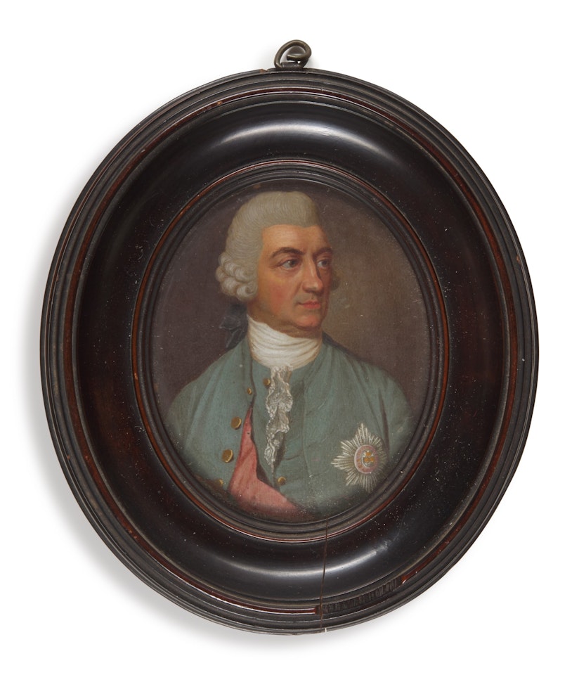 Portrait of Admiral Sir Charles Saunders (1715-1775) by English School