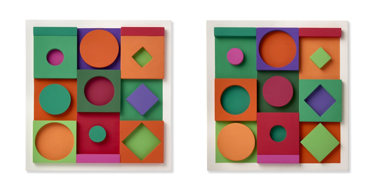 Salgo (négatif - positif) by Victor Vasarely