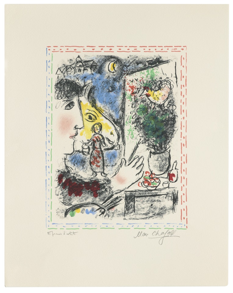 Monde familier by Marc Chagall