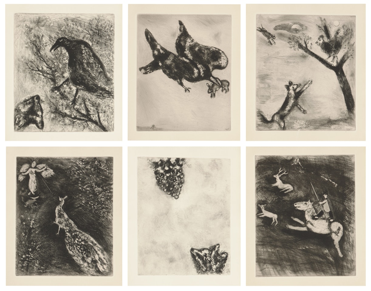 Jean de La Fontaine: Fables by Marc Chagall