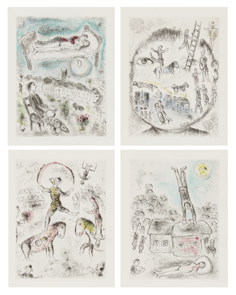 Louis Aragon: Celui qui dit les choses sans rien dire by Marc Chagall