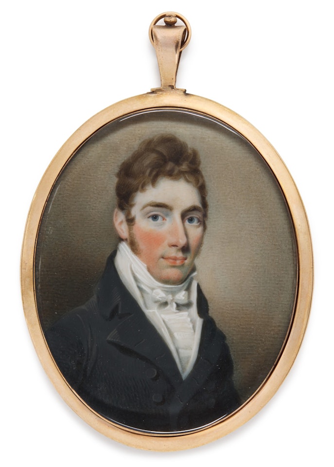 Portrait of a gentleman, circa 1810 by George Chinnery