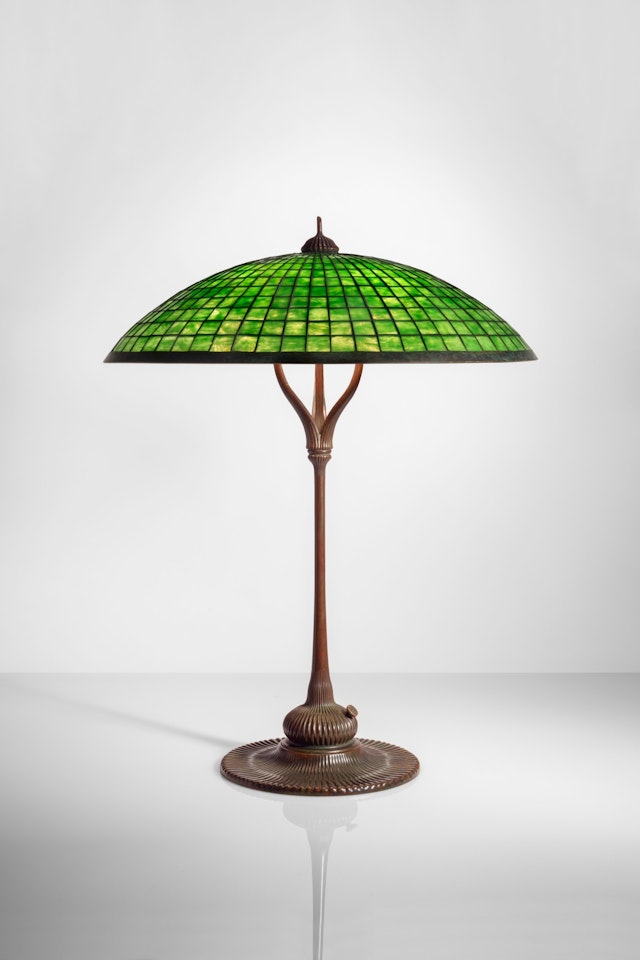 “Parasol” Table Lamp by Tiffany Studios