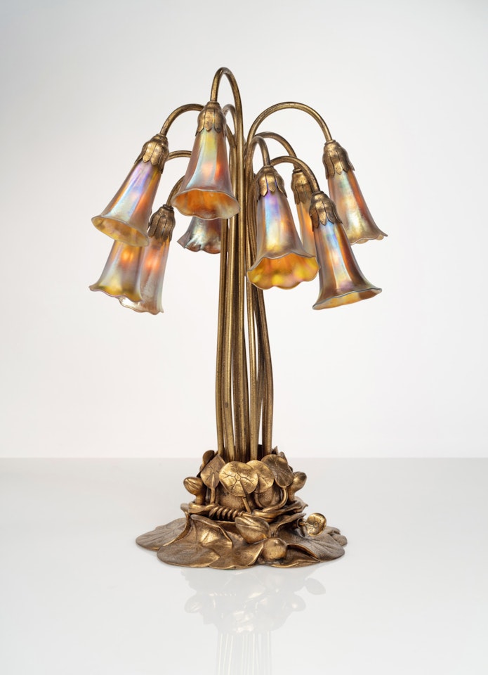 Ten-Light “Lily” Lamp by Tiffany Studios