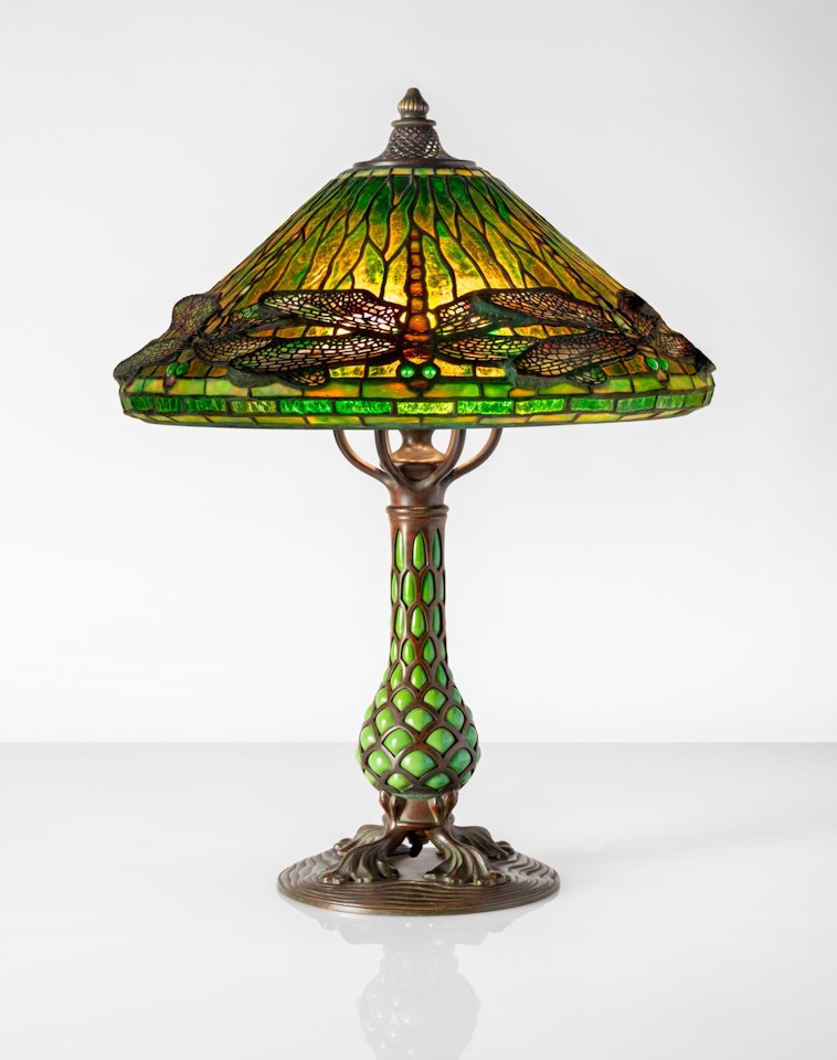 "Dragonfly" Table Lamp by Tiffany Studios