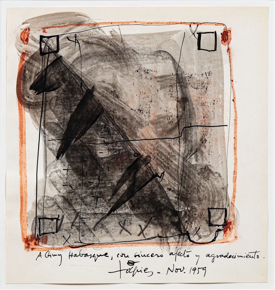 Sans Titre by Antoni Tapies
