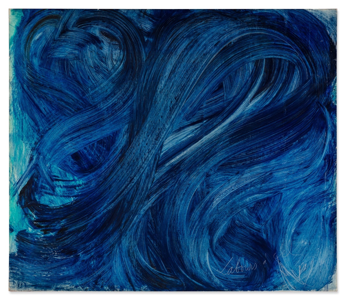 Labours à ciel by Jean Messagier