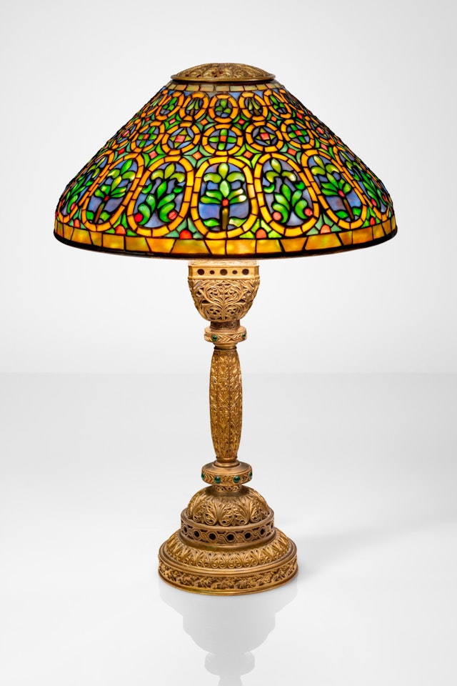 "Venetian" Table Lamp by Tiffany Studios