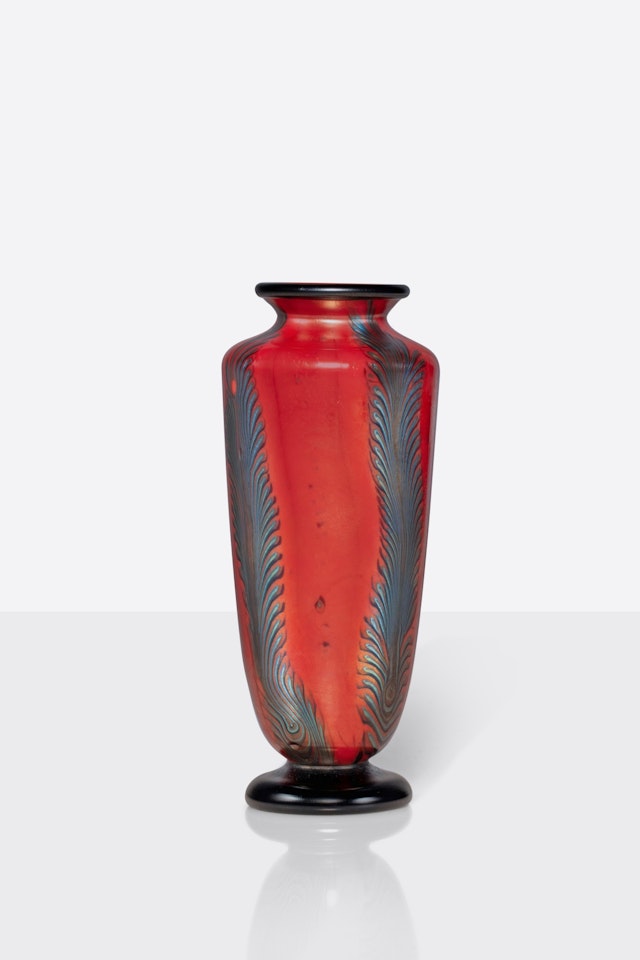 Decorated Vase by Tiffany Studios