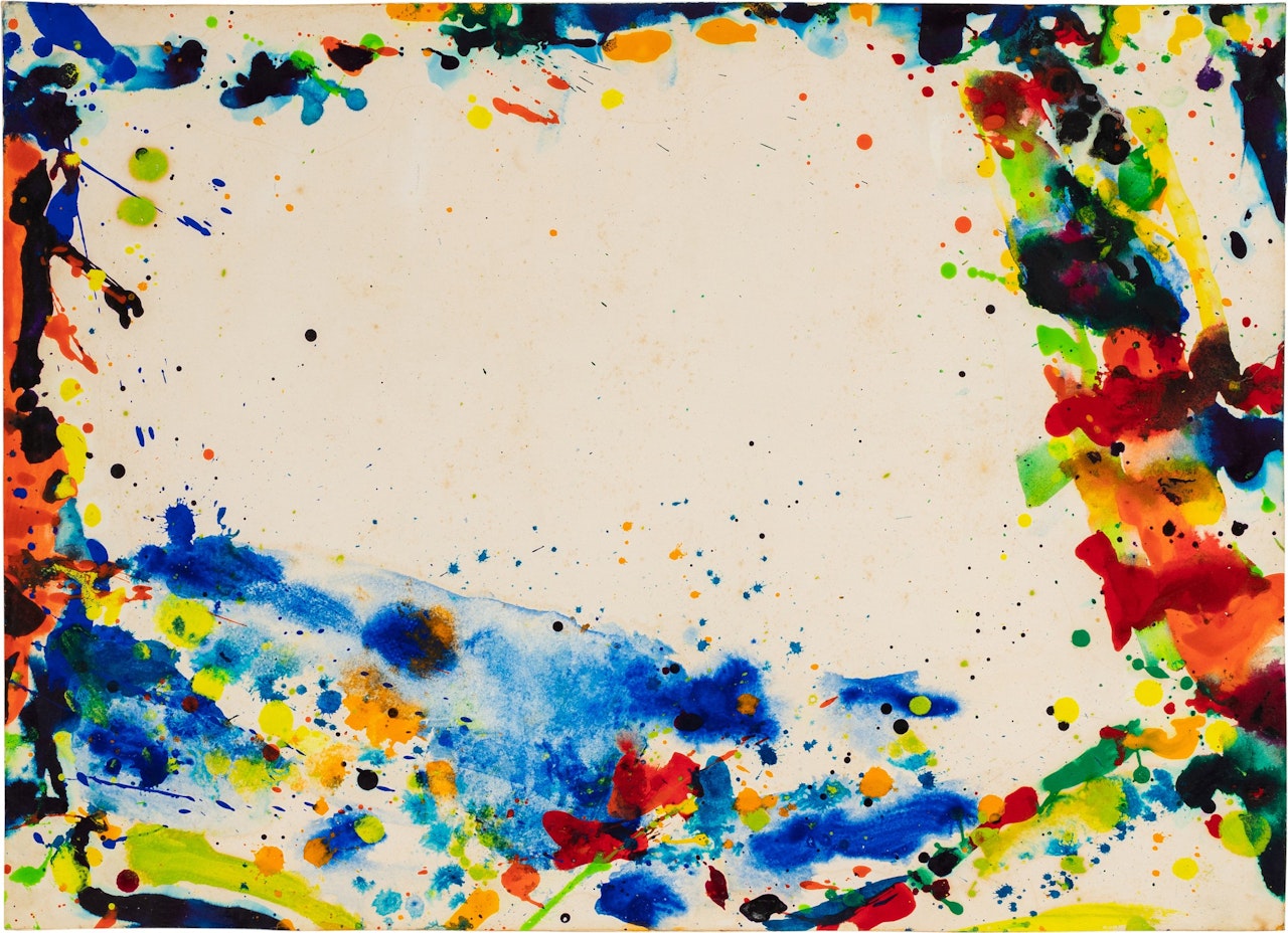 Untitled by Sam Francis