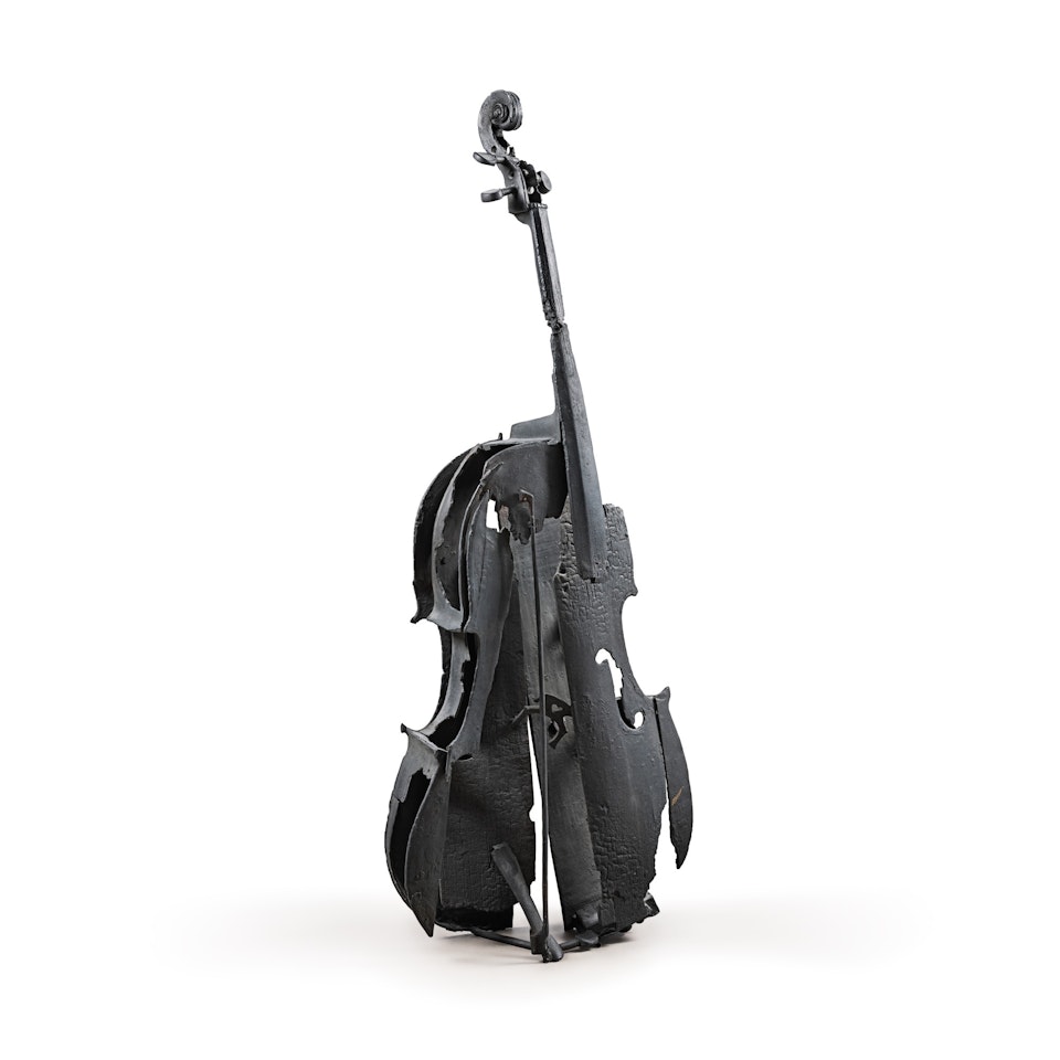Burned Cello by Arman