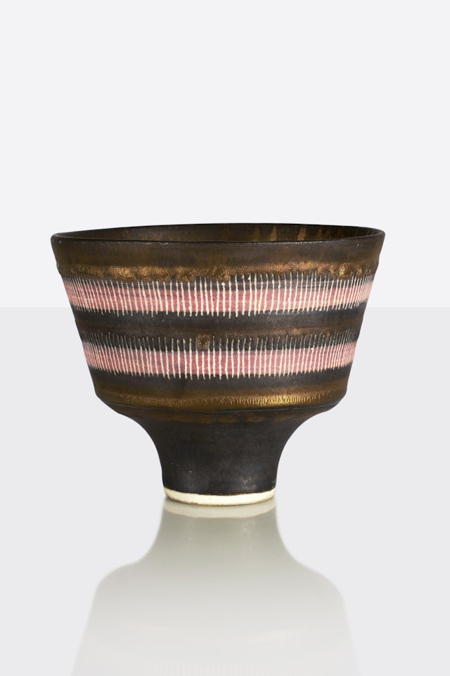 Footed Bowl by Lucie Rie