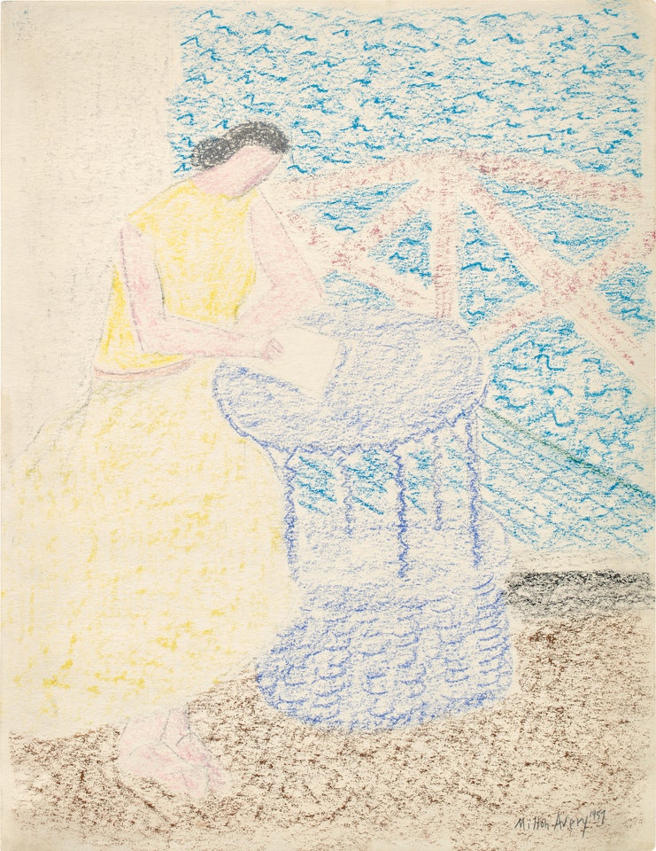 The Letter by Milton Avery