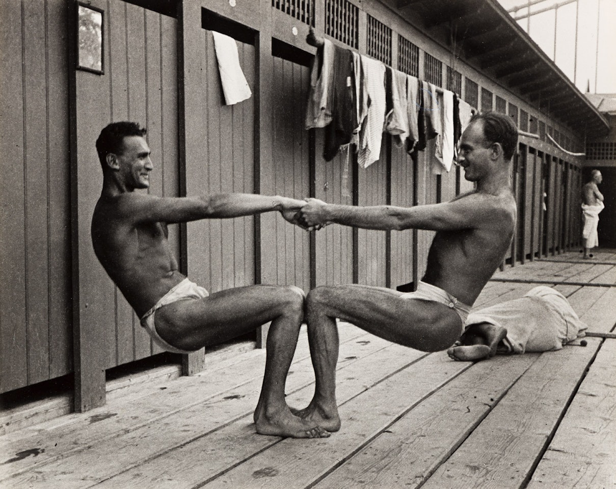 Imre and Eugenio by André Kertész