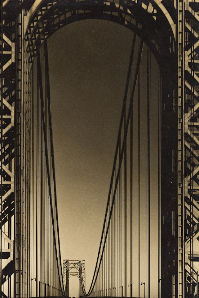 The George Washington Bridge by Margaret Bourke-White