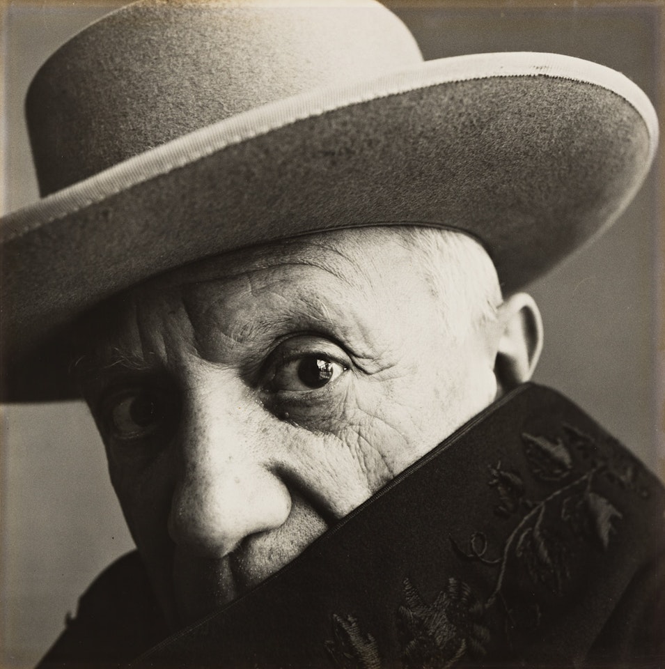 Pablo Picasso, Cannes by Irving Penn