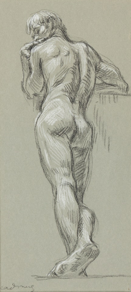 Standing Male Nude by Paul Cadmus