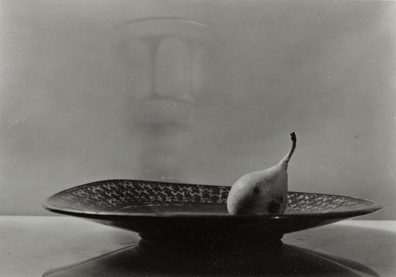 Pear still life by Josef Sudek