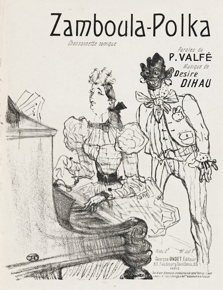 Zamboula-Polka by Henri de Toulouse-Lautrec