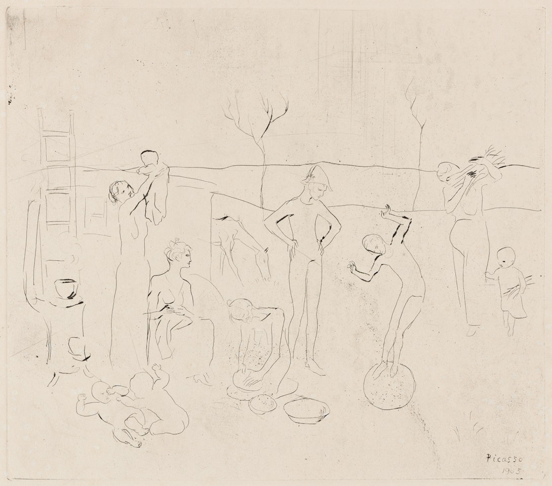 Les Saltimbanques by Pablo Picasso