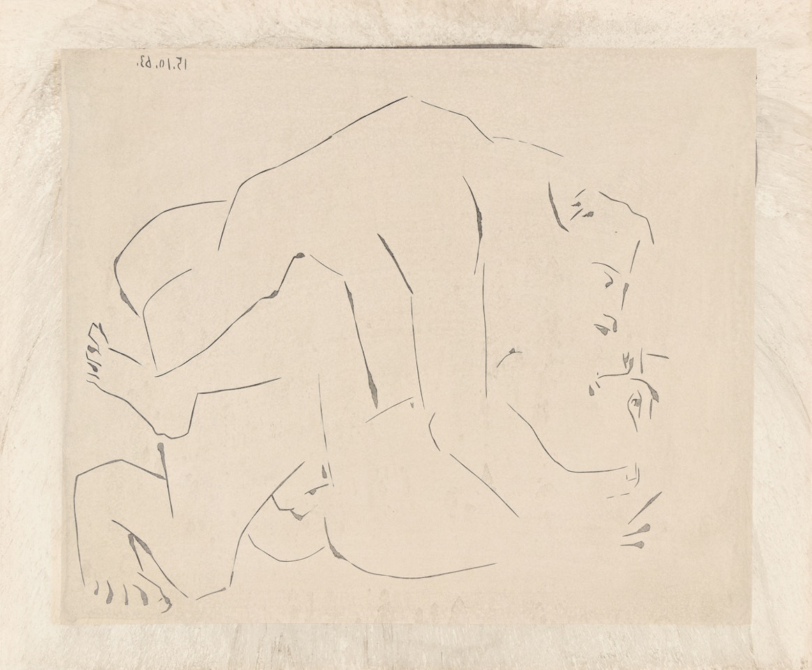 L'Étreinte, I by Pablo Picasso