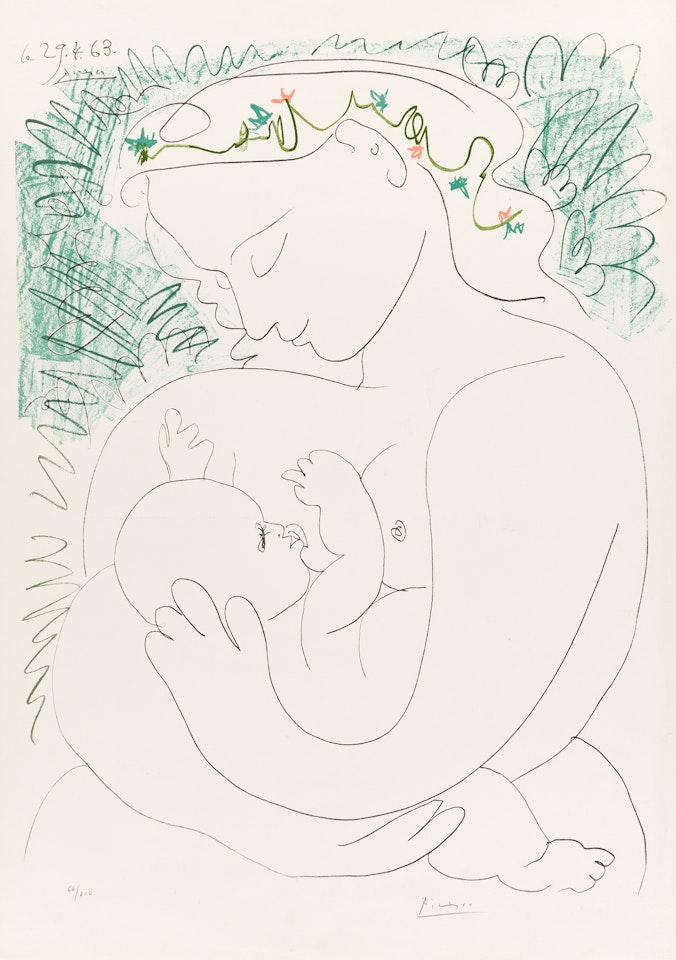 Grande Maternité by Pablo Picasso