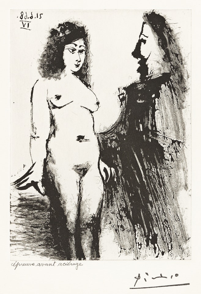 Series 347:177 (Jeune Prostituée et Mousquetaire) by Pablo Picasso