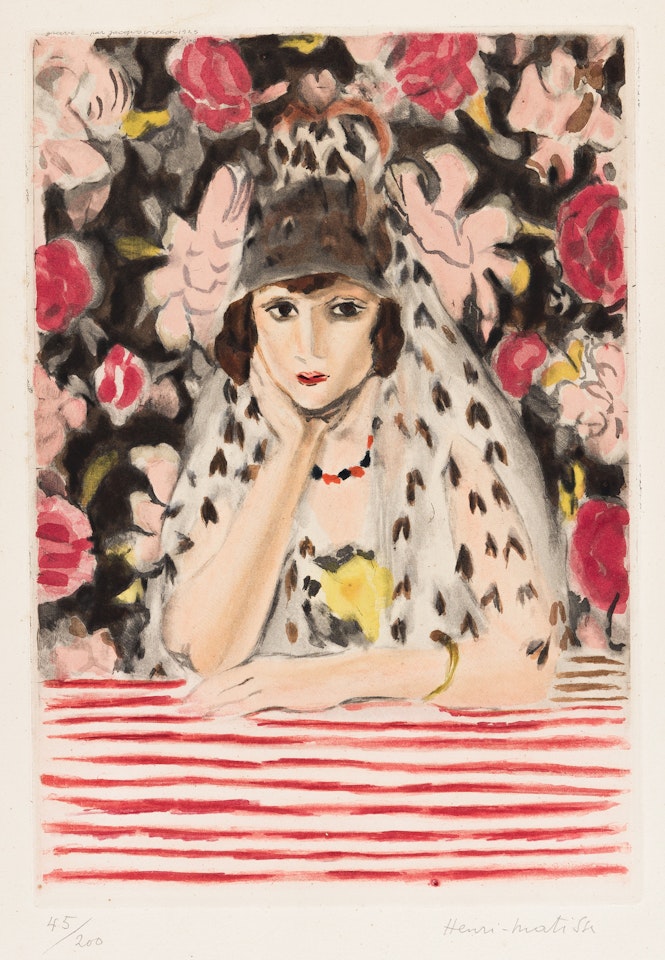 L'Espagnole à la Mantille by Henri Matisse