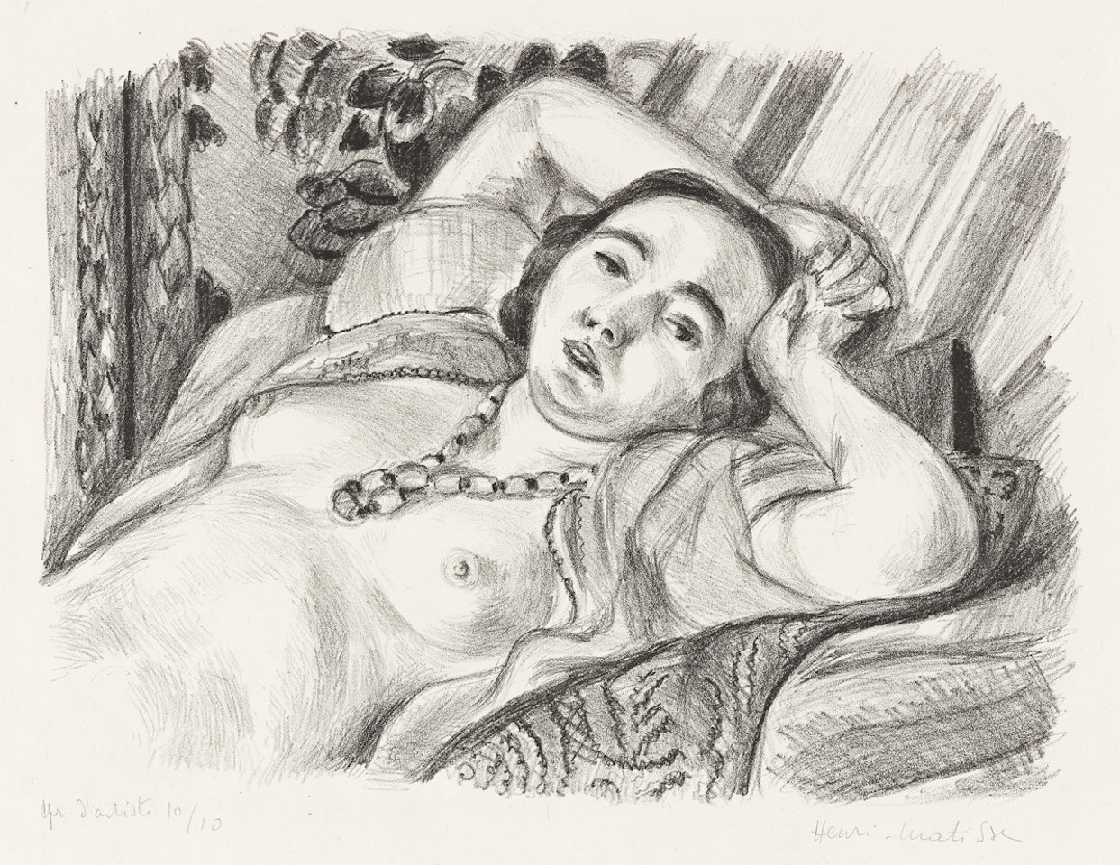 Odalisque au Collier by Henri Matisse