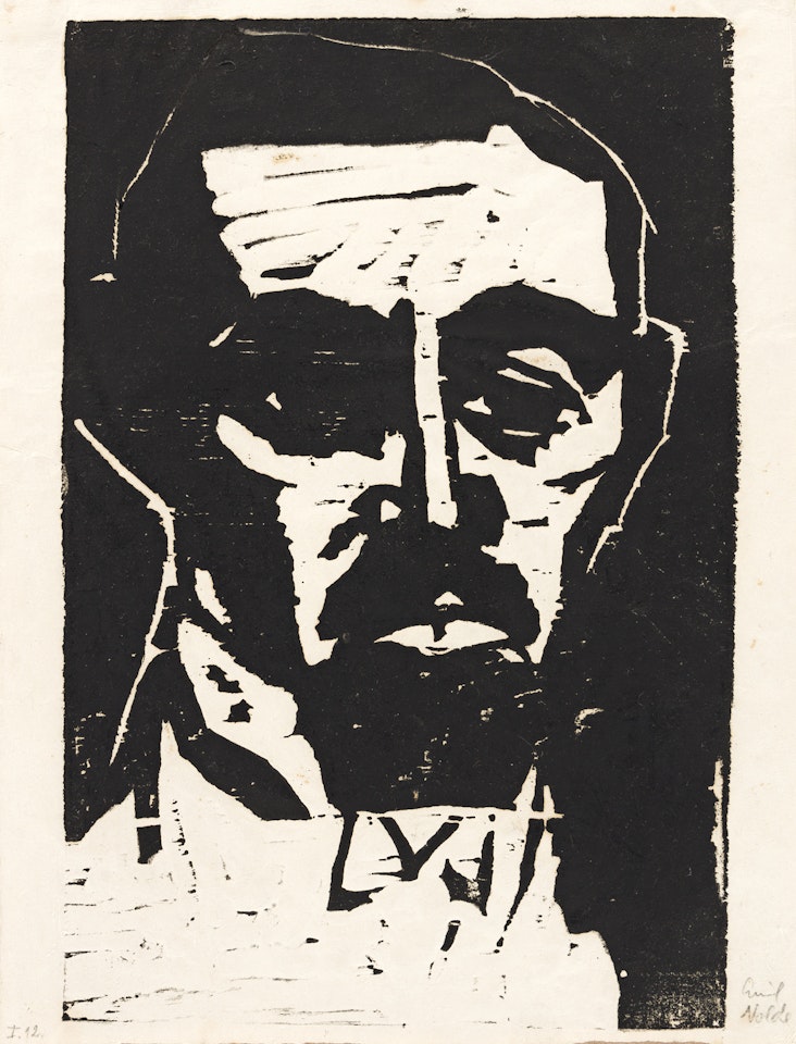 Dr. L (Portrait Dr. Leber) by Emil Nolde