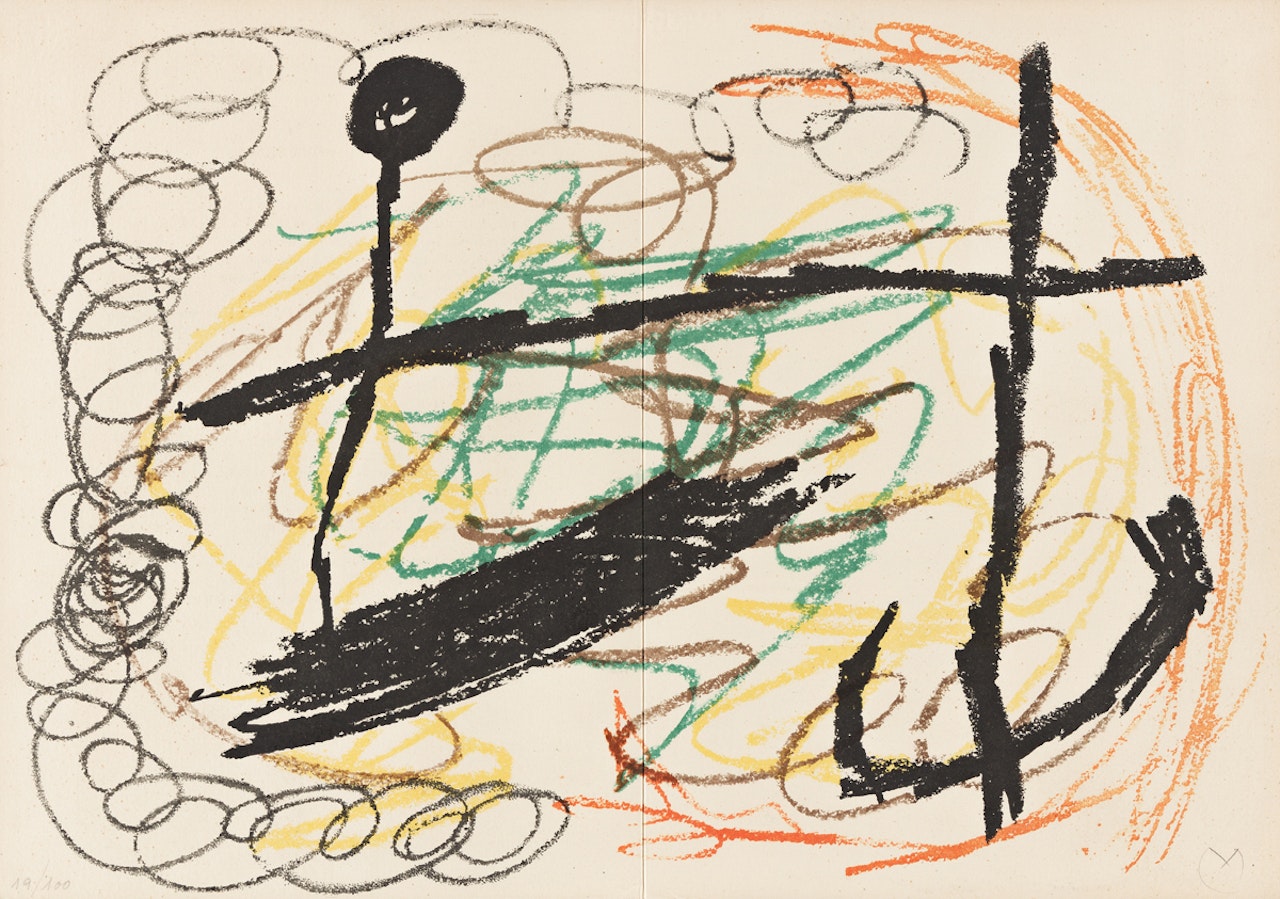 Obra inèdita recent by Joan Miró