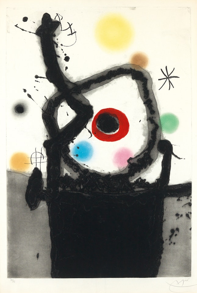 Le Rebelle by Joan Miró