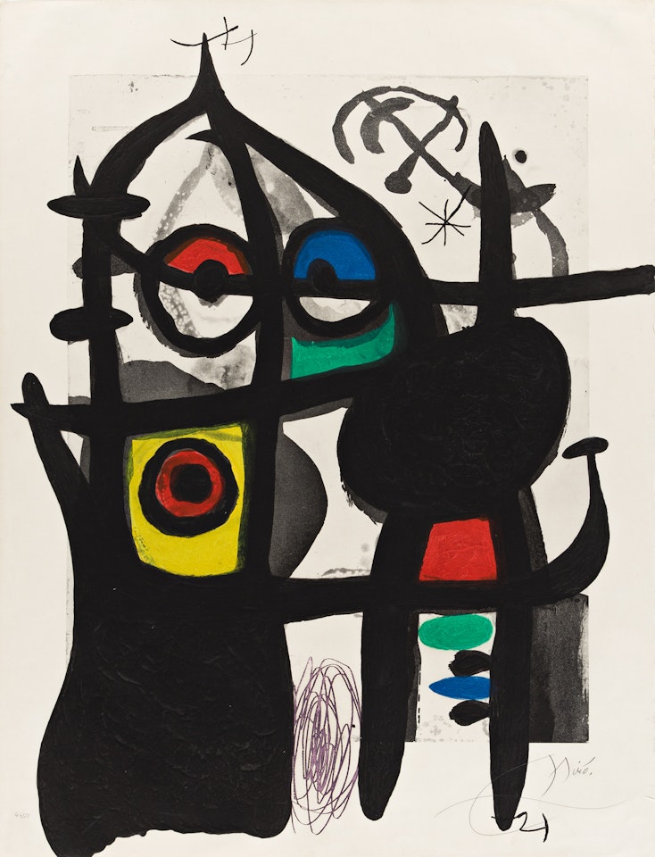 La Captive by Joan Miró