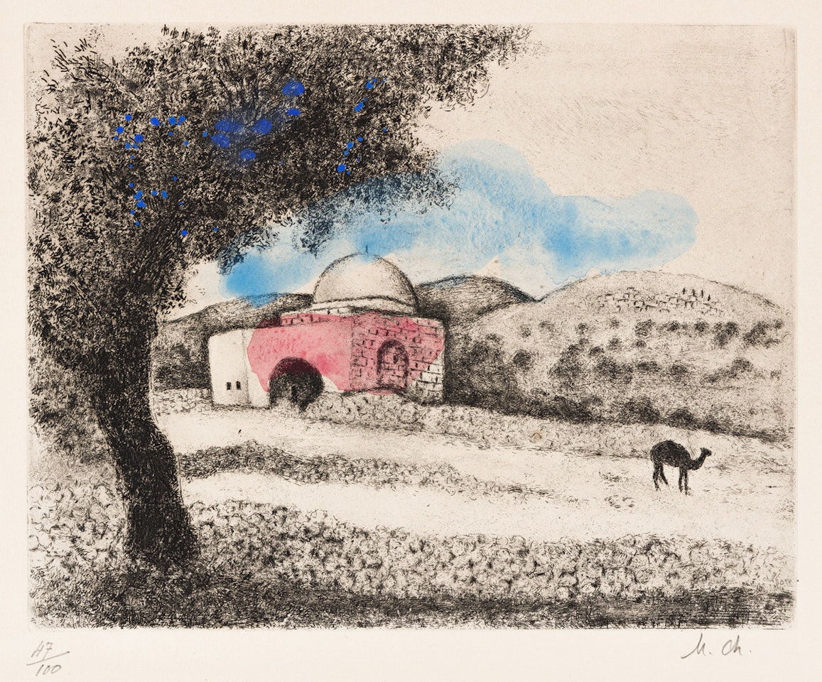La Tombe de Rachel by Marc Chagall