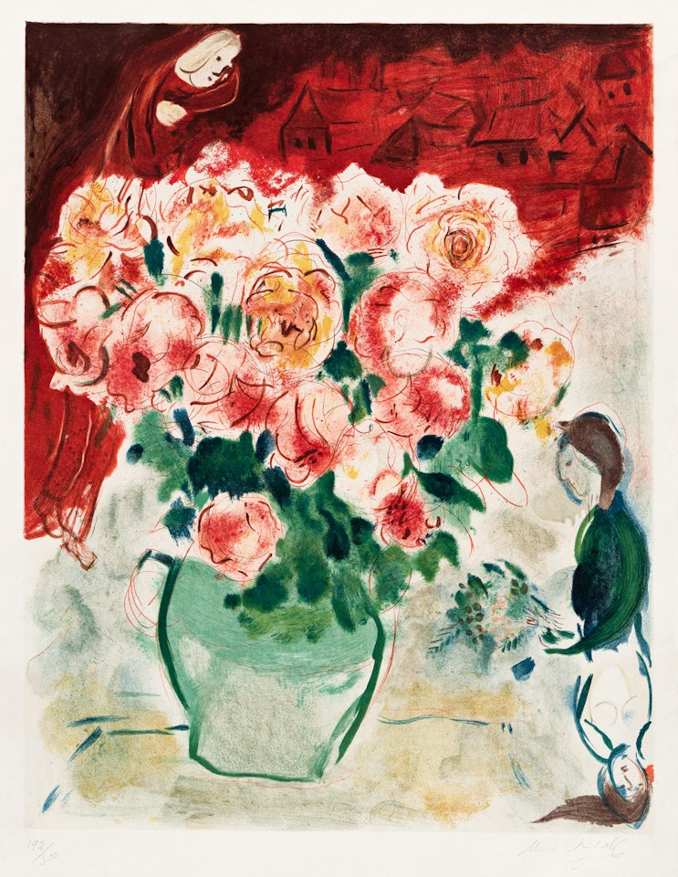 Bouquet by Marc Chagall