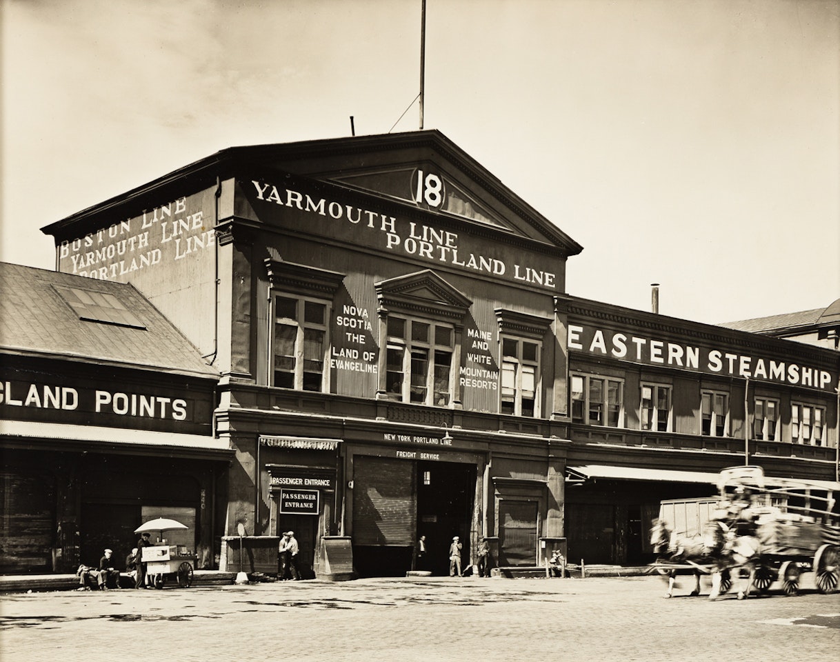 Pier 18, North Pier by Berenice Abbott