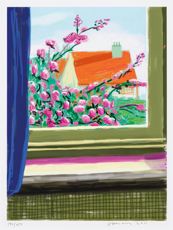 My Window, ‘No. 778’, 17th April 2011 by David Hockney