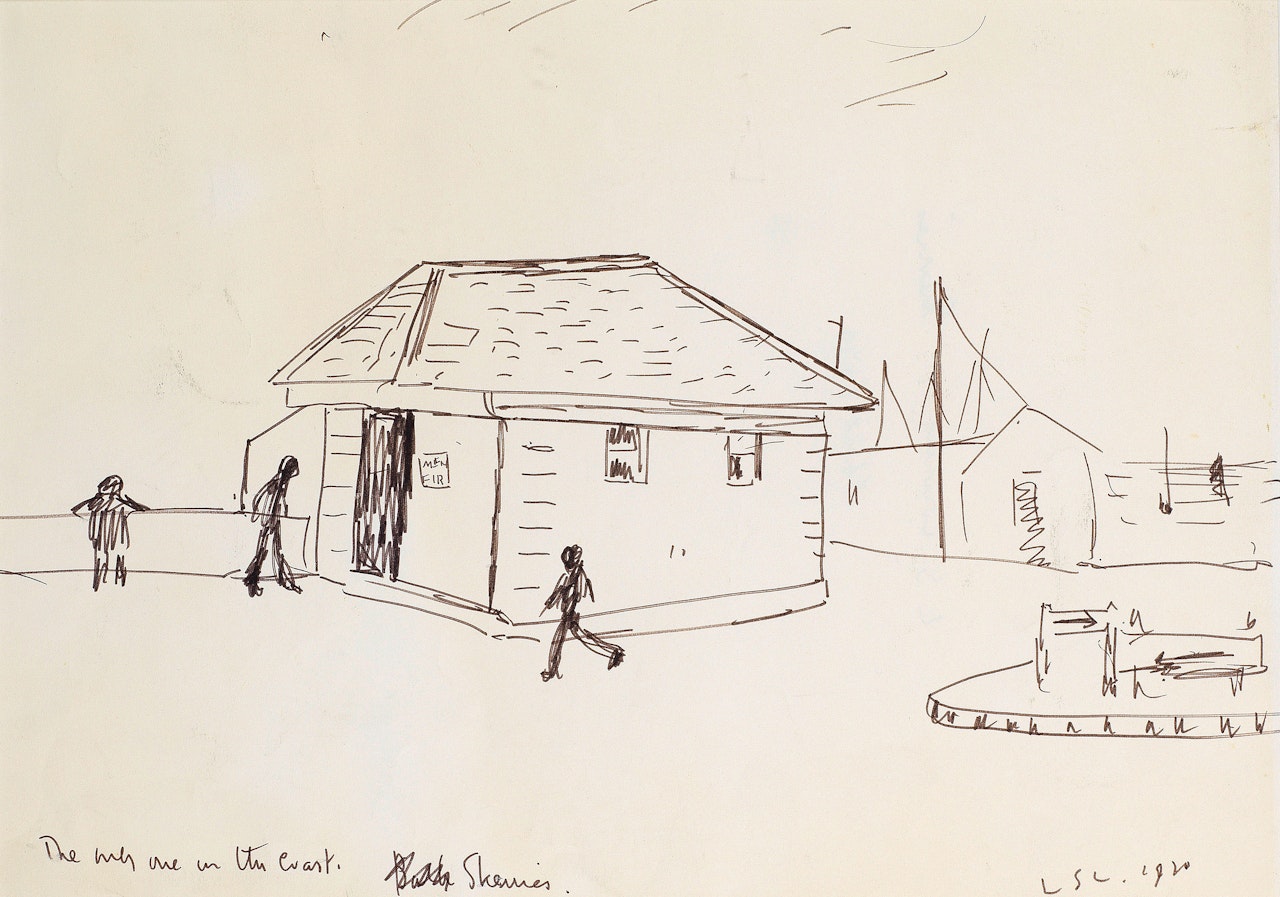 The Only One on the Coast, the Skerries by Laurence Stephen Lowry
