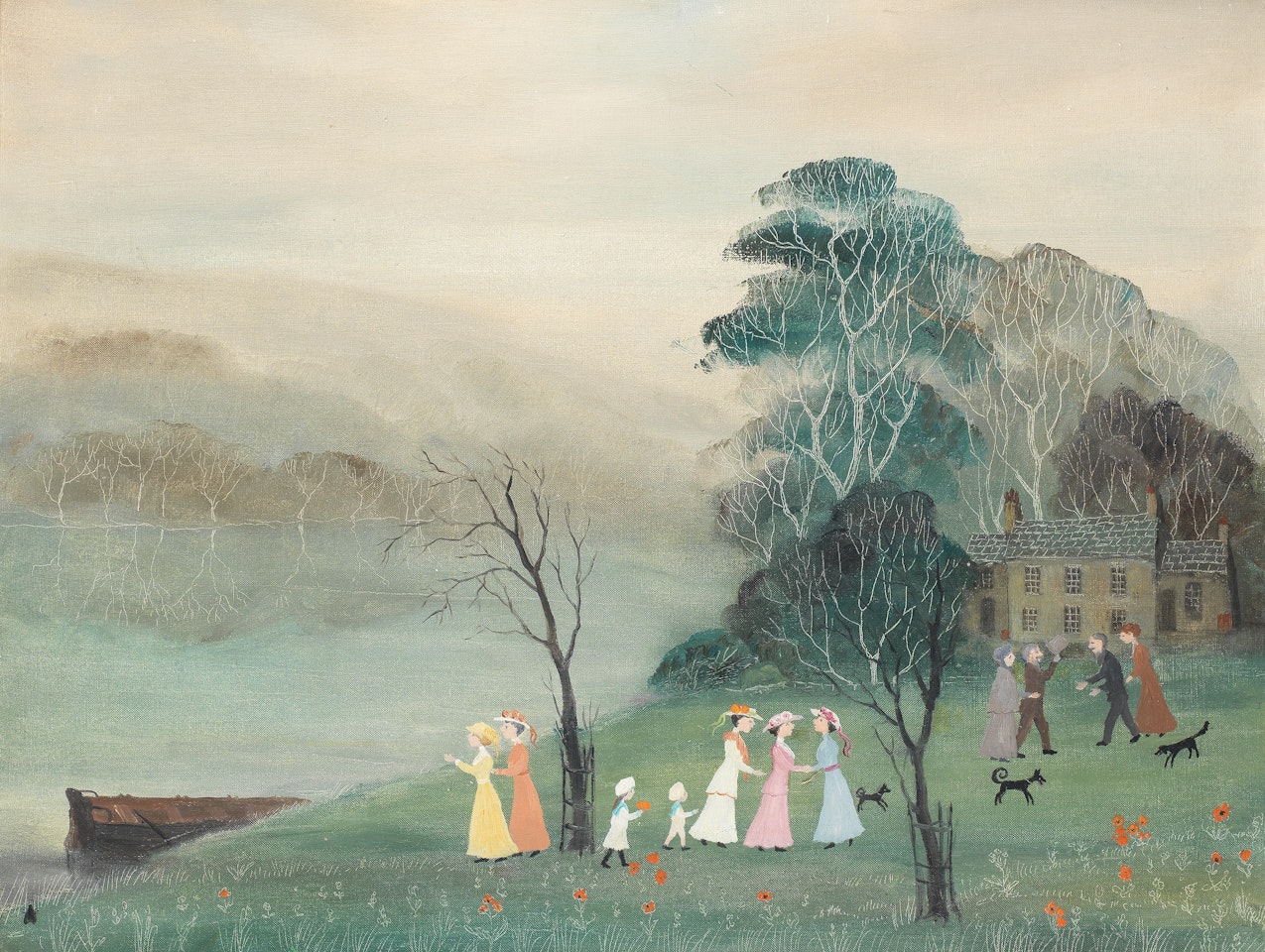 "And what" said Bruce Sharman, "is your Aunt saying to Miss Carter" by Helen Bradley