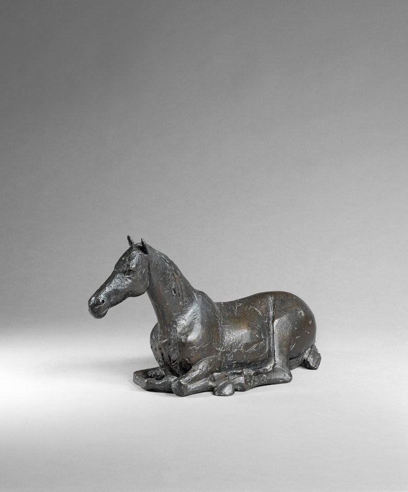 Lying Down Horse by Elisabeth Frink