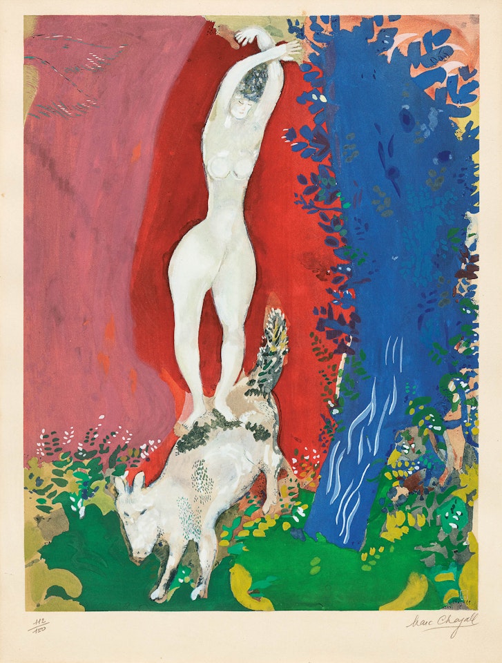 Circus Woman by Marc Chagall
