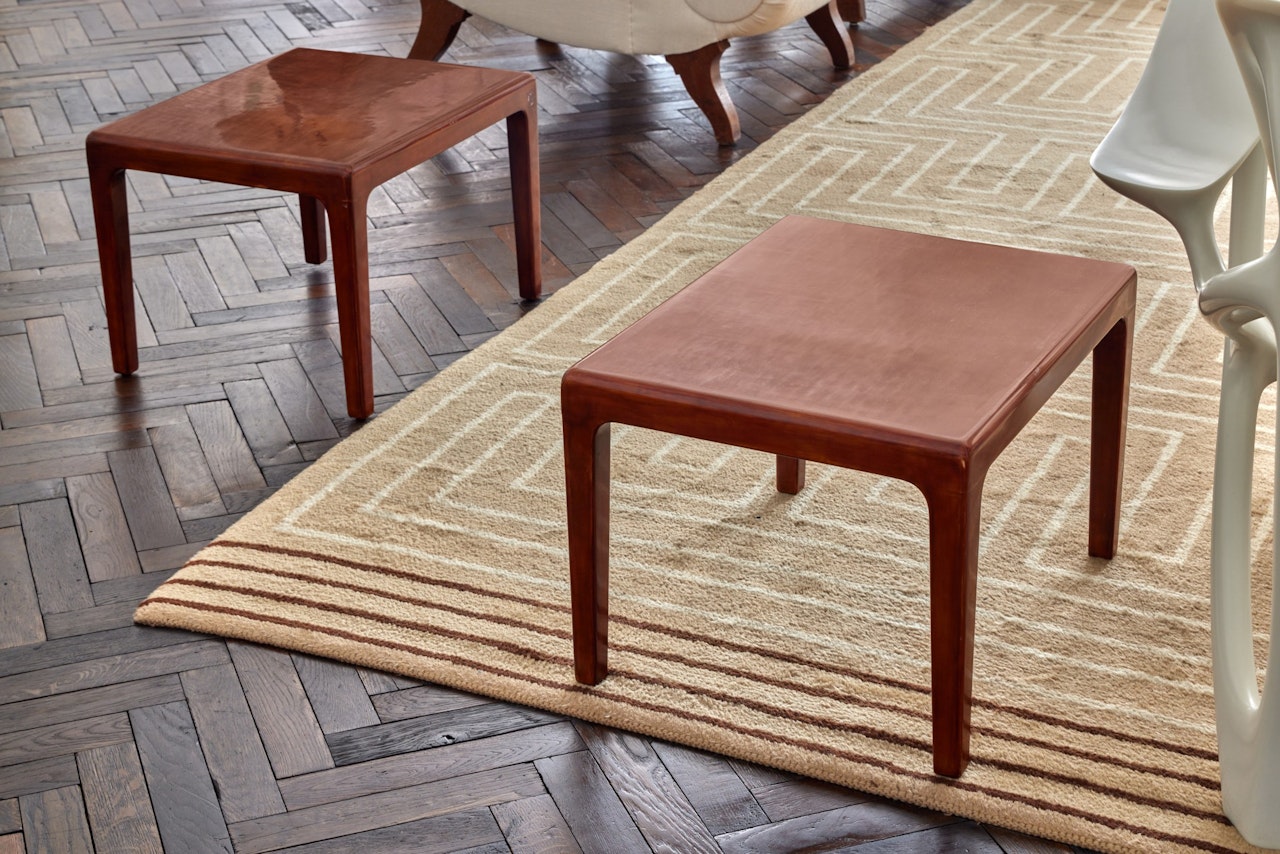 Pair of Low Tables by Jean Dunand