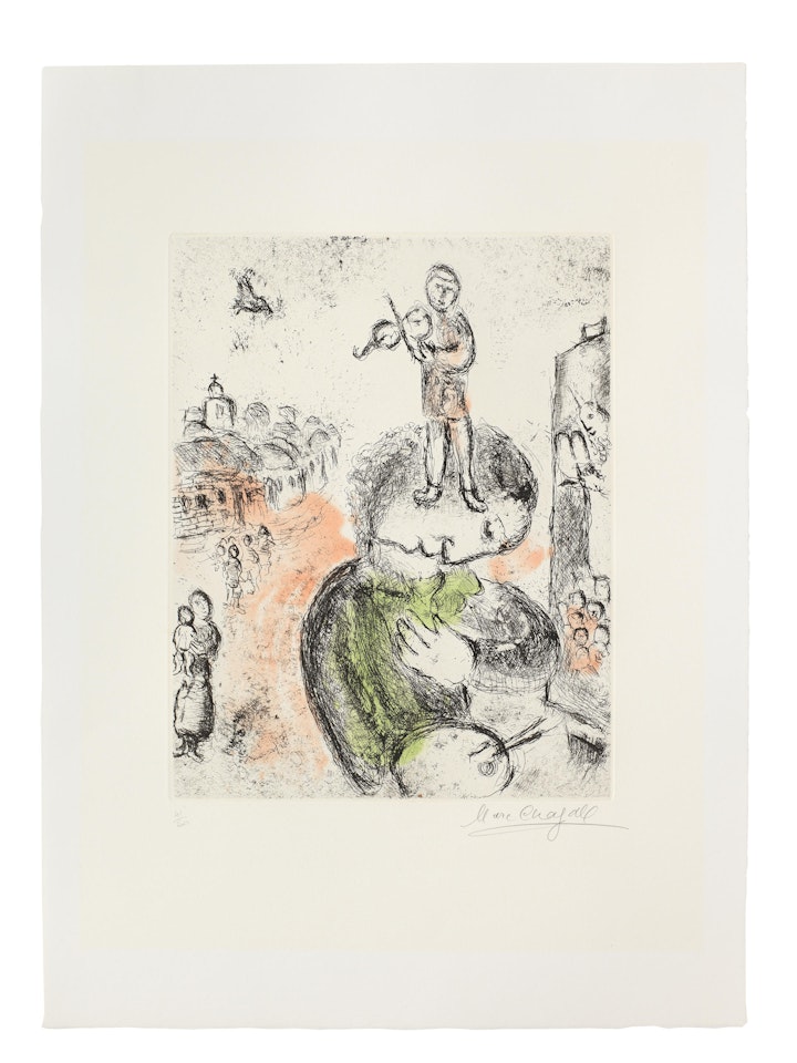 Musique, from Songes by Marc Chagall