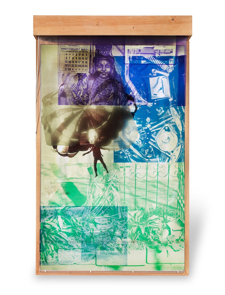 Sling-Shots Lit #3, from Sling-Shots Lit Series by Robert Rauschenberg