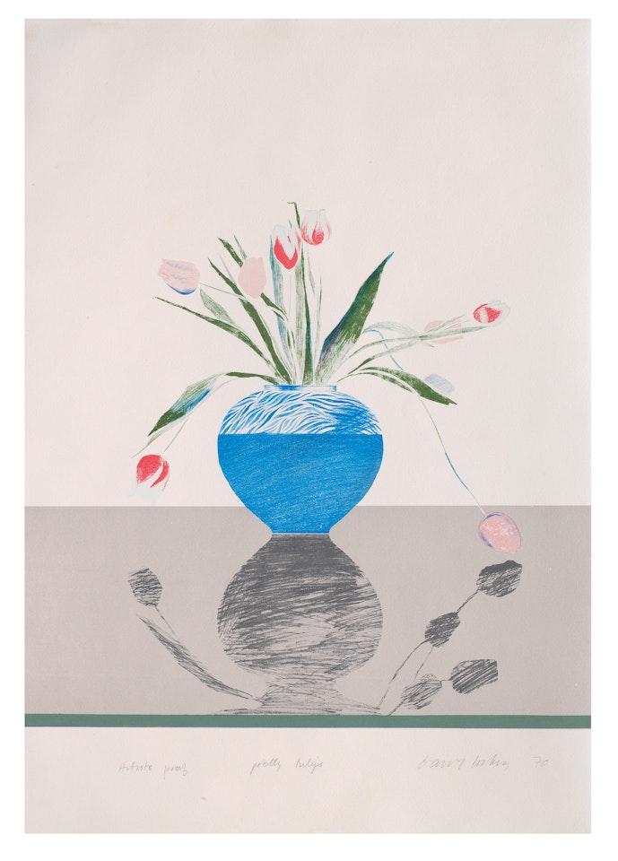 Pretty Tulips by David Hockney