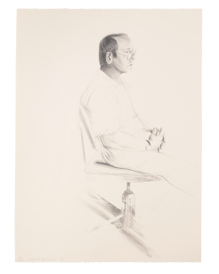 Mo McDermott by David Hockney